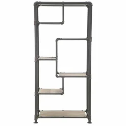 Viadurini Living Moderne Design Bücherregale-Modernes Design-Bodenregal aus MDF und Metall - Merve