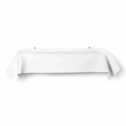 Viadurini Living Konsolentisch Flur-Modernes Design-Konsole in weißem Plexiglas drapiert Wunsch