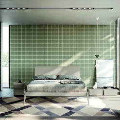 Viadurini Night Design Schlafzimmer Komplett-Modernes 5-Elemente-Schlafzimmer im modernen Stil Made in Italy - Melodia