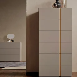 Viadurini Night Design Schlafzimmer Komplett-Modernes 5-Elemente-Schlafzimmer Made in Italy Hohe Qualität - Edel