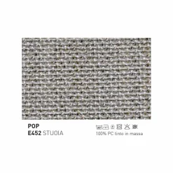 Varaschin Gartensofas-Modernes Gartensofa aus Stoff und Metall Emma