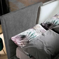 Viadurini Night Design Polsterbetten-Modernes, gepolstertes oder glattes Doppelbett-Design - Aftamo