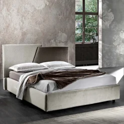 Viadurini Night Design Polsterbetten-Modernes, gepolstertes oder glattes Doppelbett-Design - Aftamo