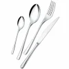 Viadurini Kitchen Besteck Set-Modernes Luxus-Design Tischgeschirr aus poliertem Edelstahl 24 Stück - Bijou