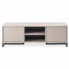 Viadurini Living Anrichte-Modernes, niedriges Sideboard aus MDF und Metall Made in Italy - Rohan
