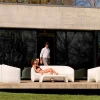 Vondom Gartensofas-Modernes Outdoor-Sofa aus Polyethylenharz, Blow von