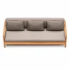 Varaschin Gartensofas-Modernes Outdoor-Sofa mit Kissen gepolstert Bali
