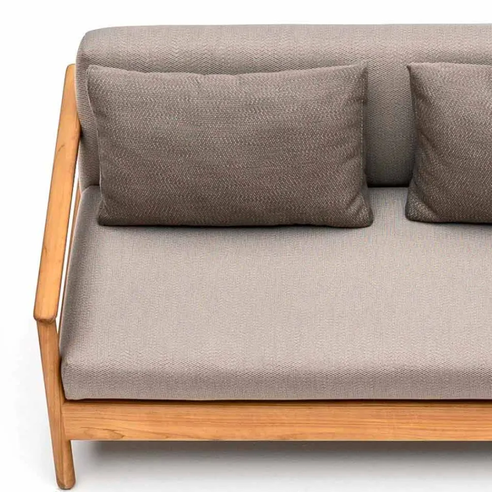 Varaschin Gartensofas-Modernes Outdoor-Sofa mit Kissen gepolstert Bali