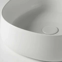 Viadurini Bathroom Keramikwaschbecken-Modernes quadratisches Aufsatzwaschbecken aus farbiger Keramik Made in Italy - Cordino