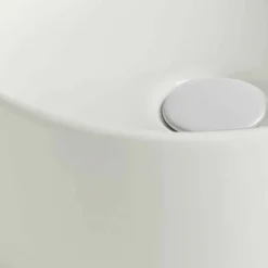 Viadurini Bathroom Keramikwaschbecken-Modernes rundes Aufsatzwaschbecken aus Keramik Made in Italy - Rotolino