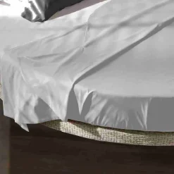 Viadurini Night Design Rundbetten-Modernes rundes Doppelbett mit eckigem Kopfteil Made in Italy - Tima