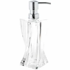 Viadurini Bathroom Badzubehör-Modernes Set für Badspender, Glas, Seifenhalter Torraca