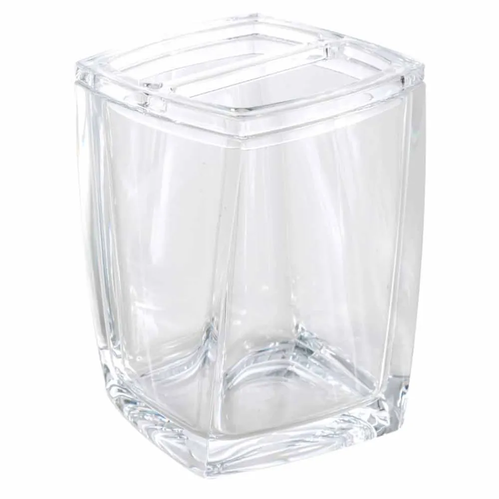 Viadurini Bathroom Badzubehör-Modernes Set für Badspender, Glas, Seifenhalter Torraca