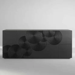 Viadurini Living Anrichte-Modernes Sideboard 10 türig aus MDF mit 6 Aufbewahrungsregale Ardesia