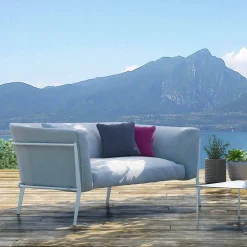 Viadurini in the Garden Gartensofas-Modernes Sofa für herausnehmbares Design im Außen- oder Innenbereich Made in Italy - Carmine