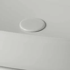 Viadurini Bathroom Keramikwaschbecken-Modernes und ovales Aufsatzwaschbecken L 60 cm aus Keramik - Cordino