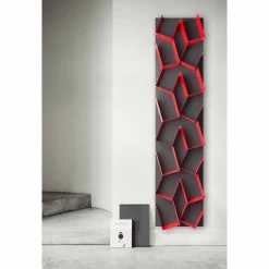 Mabele Moderne Design Bücherregale-Modilierbare Bücherregal Kaos 1 Modul L=50 , aus lackiertes Metall