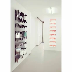 Mabele Moderne Design Bücherregale-Modilierbare moderne Design Bücherregal Kolata mit 8 Regale Made in Italy