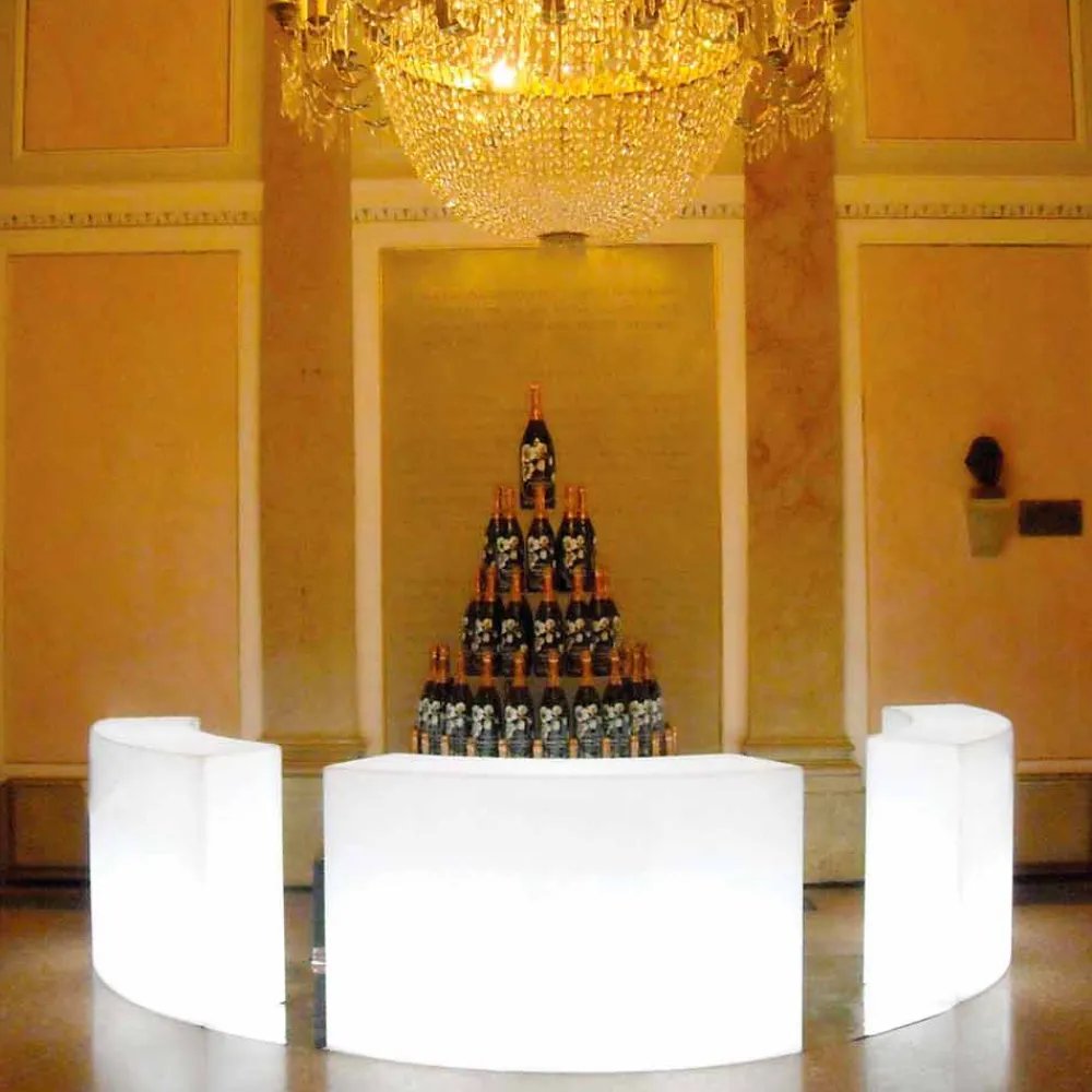 SLIDE Gartenideen|Bartheke Für Zuhause-Modulare helle Gartenbar Theke Snack Snack Bar