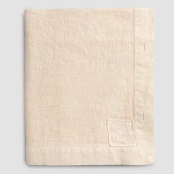 Viadurini Textile Tischdecken-Modulare Tischdecke aus farbigem Leinen mit Knopflöchern und 10 Knöpfen - Mediterranea