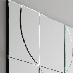 Viadurini Living Wandspiegel-Modularer Wandspiegel mit Holzstruktur Made in Italy - Saetta