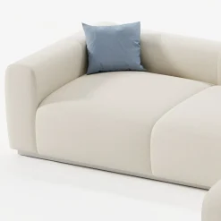 Viadurini in the Garden Gartensofas-Modulares Gartensofa aus wasserabweisendem Stoff Made in Italy - Bahias