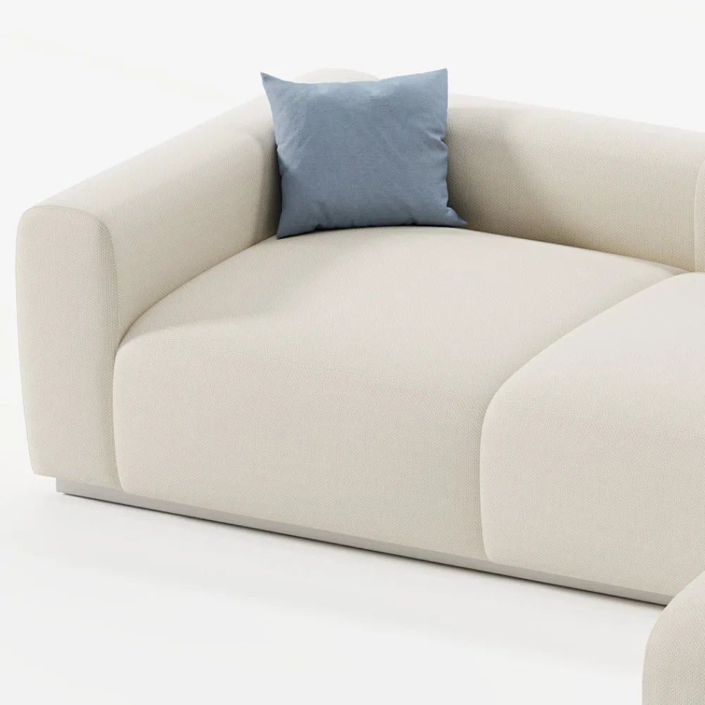 Viadurini in the Garden Gartensofas-Modulares Gartensofa aus wasserabweisendem Stoff Made in Italy - Bahias