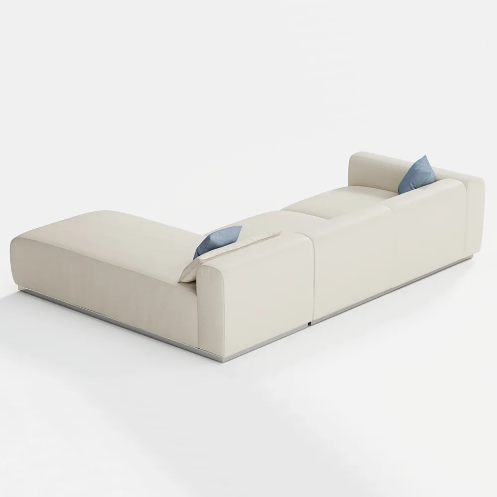 Viadurini in the Garden Gartensofas-Modulares Gartensofa aus wasserabweisendem Stoff Made in Italy - Bahias