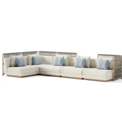 Viadurini in the Garden Gartensofas-Modulares Gartensofa Made in Italy - Rubik