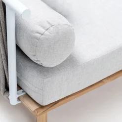 Viadurini in the Garden Gartensofas-Modulares Gartensofa mit 2 Seilrückenlehnen - Bellatrix