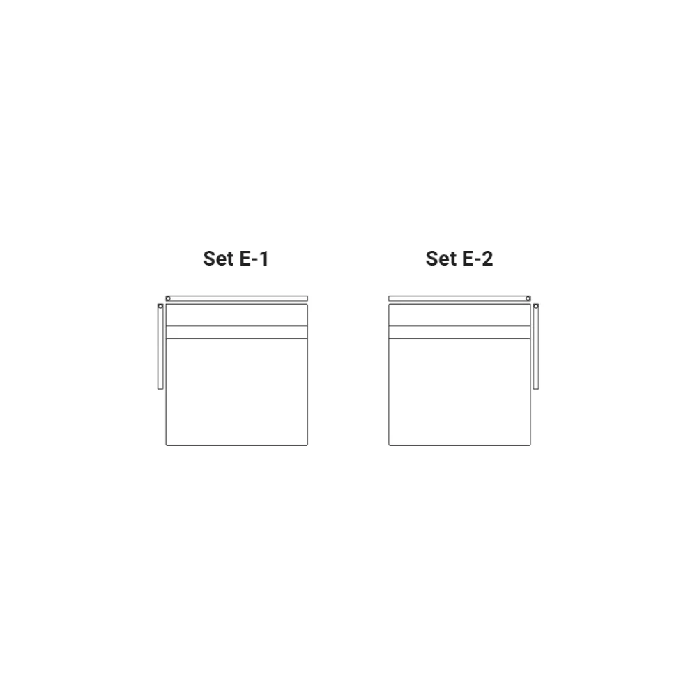 Viadurini in the Garden Gartensofas-Modulares Gartensofa mit niedriger Holzstruktur Made in Italy - Rubik