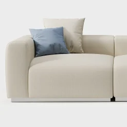 Viadurini in the Garden Gartensofas-Modulares Outdoor-Sofa aus marineblauem Sperrholz Made in Italy - Bahias