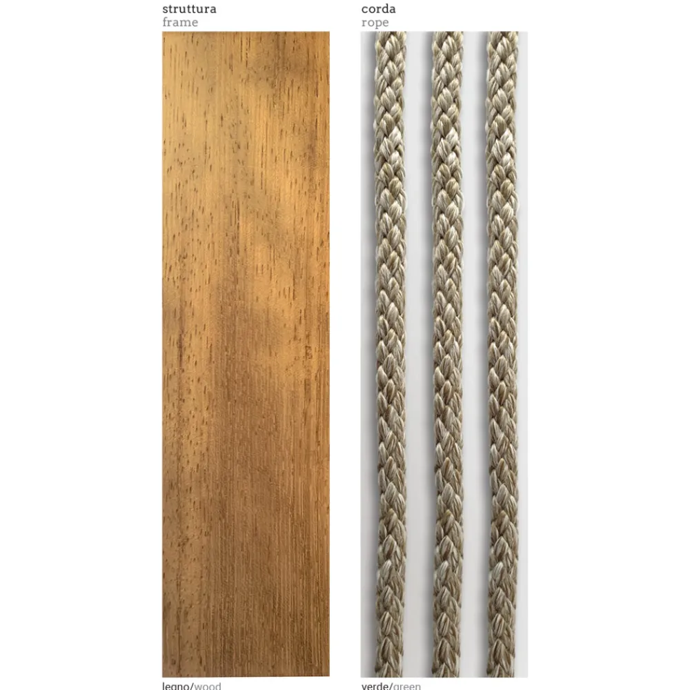 Viadurini in the Garden Gartensofas-Modulares Outdoor-Sofa aus gepolstertem Stoff, hergestellt in Italien – Rubik