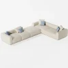 Viadurini in the Garden Gartensofas-Modulares Outdoor-Sofa aus wasserabweisendem Stoff Made in Italy - Bahias