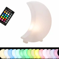 Viadurini Lighting Design Beleuchtung|Designer Stehlampen-Mondförmige Stehlampe Modernes Design aus Polyethylen - Lunastar