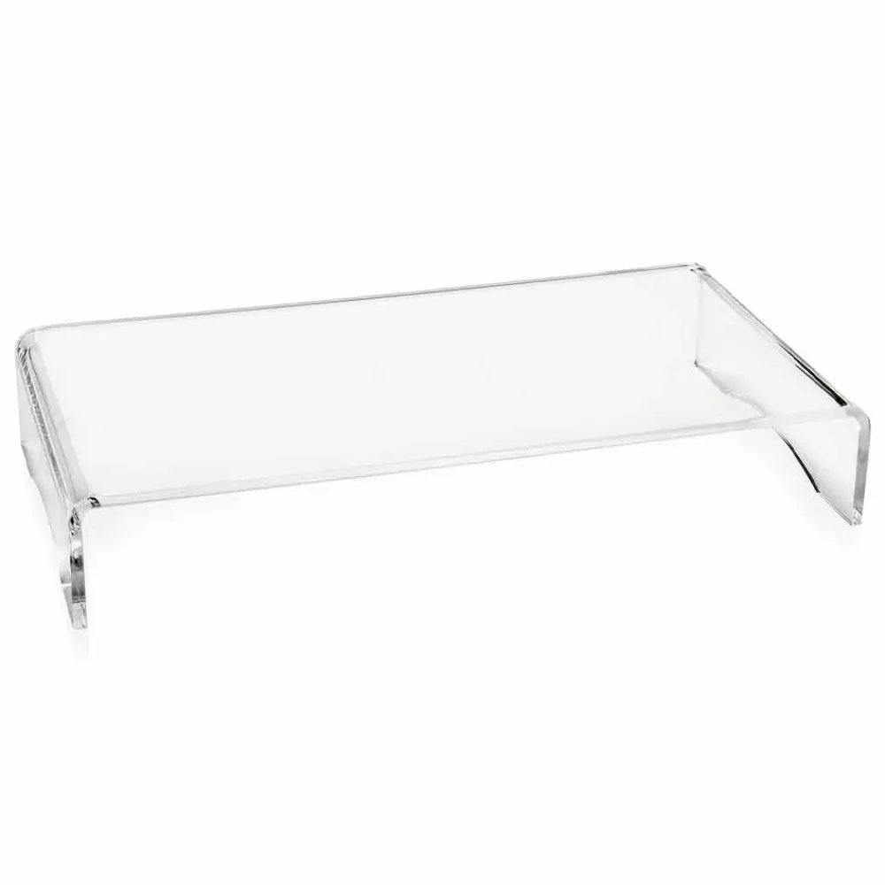 Viadurini Decor Deko Artikel Und Wohnaccessoires-Monitorständer in transparentem oder geräuchertem Plexiglas Italienisches Design - Nerd