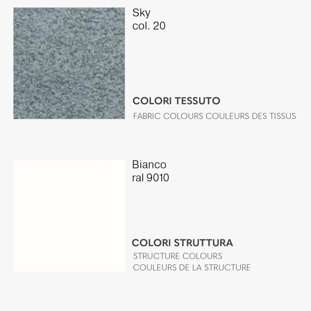 Viadurini Living Moderne Stühle-Monocoque-Stuhl aus Stoff in verschiedenen Ausführungen Made in Italy - Morgana