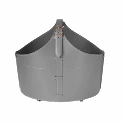 Firestyle Kaminholzständer Aus Leder Und Kunstleder-Multifunktionelle Kaminholztasche aus Leder undRollen Fabia