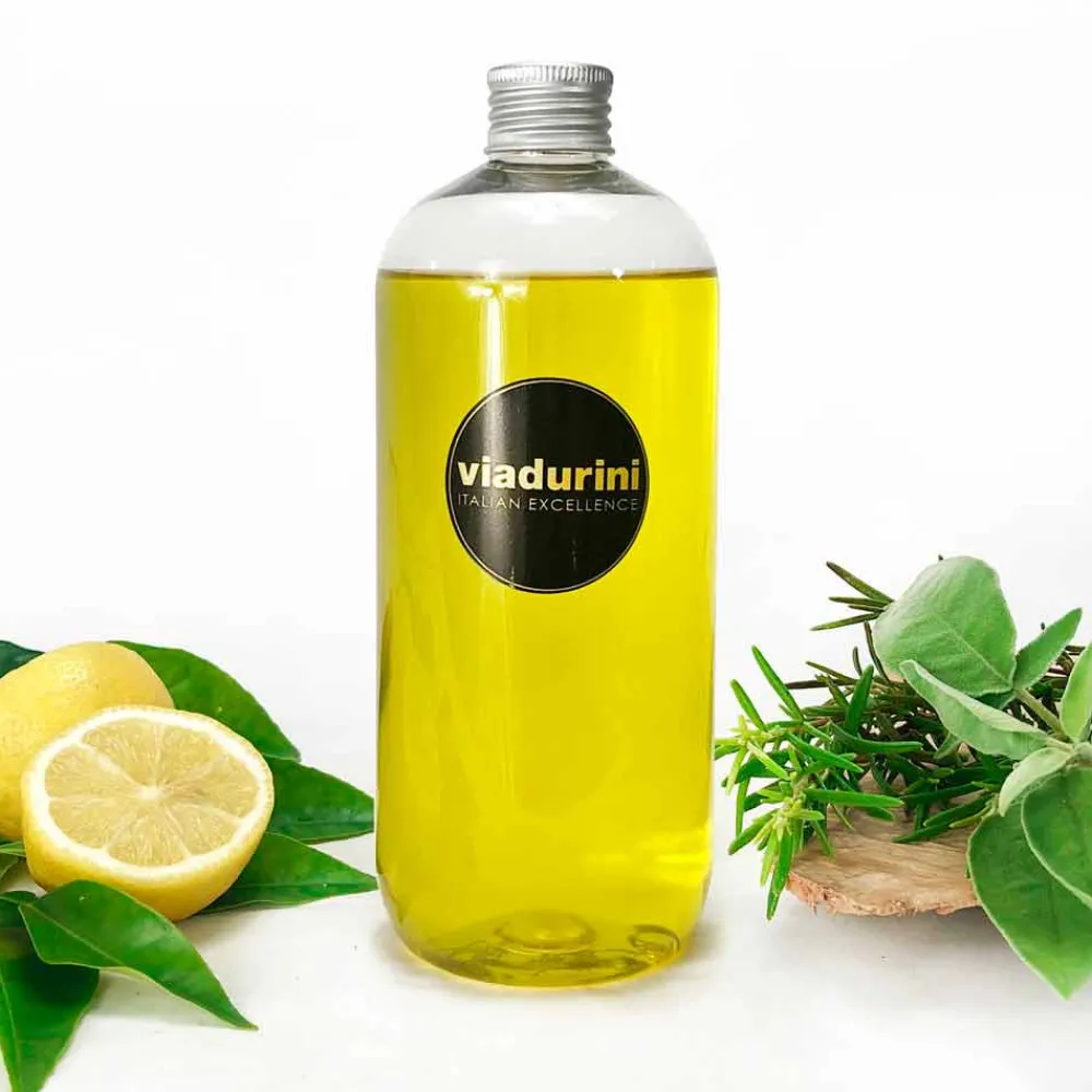 Viadurini Home Fragrance Raumduft Nachfüller-Nachfüll Raumduft Bergamotte-Duft 500 ml oder 1 lt - Ladolcesicilia