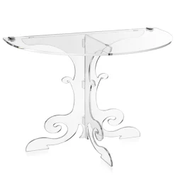 Viadurini Living Kommoden-Nachttisch im klassischen Design, aus Acrylkristall und PMMA Tiana