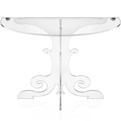 Viadurini Living Kommoden-Nachttisch im klassischen Design, aus Acrylkristall und PMMA Tiana