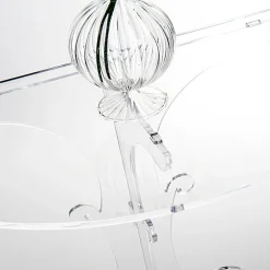 Viadurini Living Kommoden-Nachttisch im klassischen Design, aus Acrylkristall und PMMA Tiana