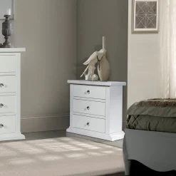 Viadurini Classic Nachttische-Nachttisch mit Struktur aus furnierten Holzpartikeln, hergestellt in Italien – Thor