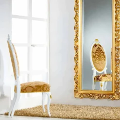 Viadurini Living Klassische Stühle-Neobarock Stuhl weiß Tristan