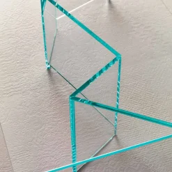 Viadurini Living Moderne Couchtische-Niedriger Couchtisch aus extra klarem Glas 2 Größen Made in Italy - Random