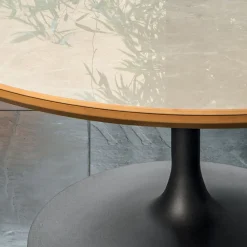 Viadurini Living Moderne Couchtische-Niedriger Couchtisch aus Metall und Keramik in verschiedenen Größen - Amereo