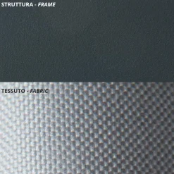 Viadurini in the Garden Metallsessel-Niedriger Gartensessel aus verzinktem Stahl mit Armlehnen Made in Italy - Selvaggia