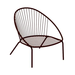 Viadurini in the Garden Metallsessel-Niedriger stapelbarer Gartensessel aus Stahl Made in Italy - Sansa