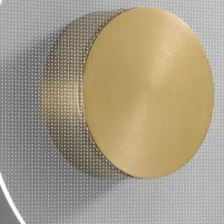 Viadurini Lighting Moderne Wandleuchten-Nora - Wandleuchte aus Metall mit mikrogepunktetem Plexiglasdiffusor