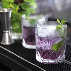 Viadurini Kitchen Italienisches Kristallgeschirr-Old Fashioned Tumbler Low Cocktail Gläser 12 Stück Kristall - Cantabile